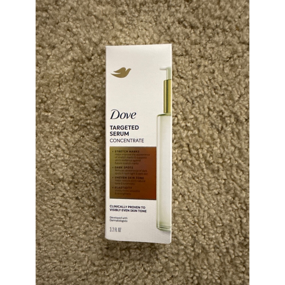 Dove Targeted Serum Concentrate 3.2oz Niacinamide Collagen Peptides Serum